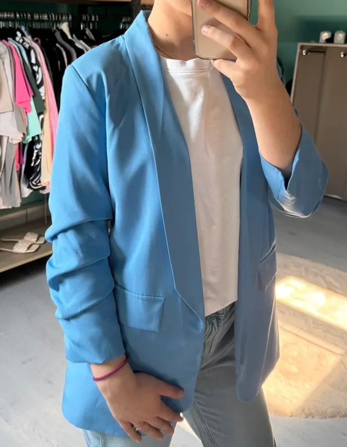 blazer bleu - photo numéro 2