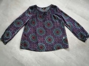 tunique voile imprimé taille unique Mim