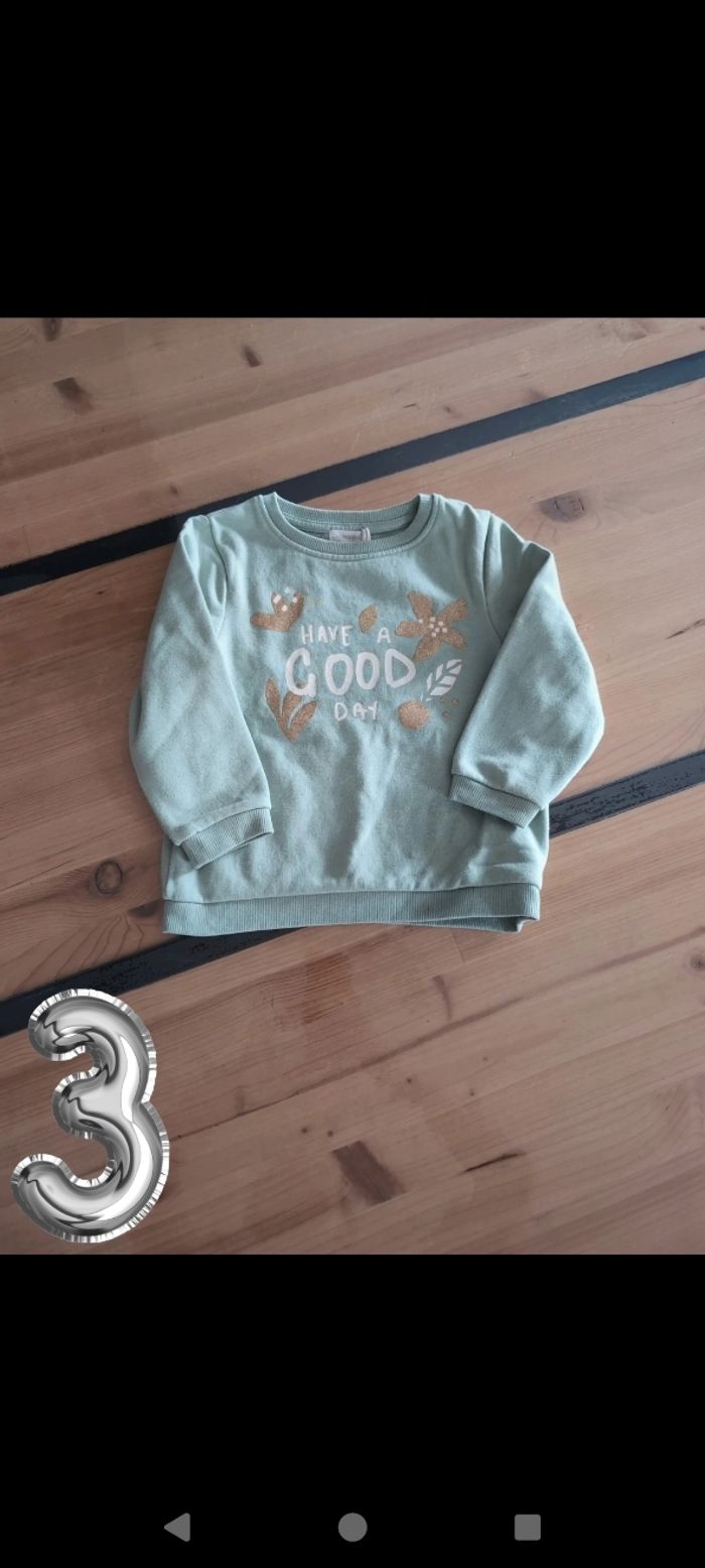 Sweat fille 3 ans