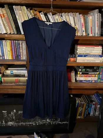 Robe bleu marine légère 34