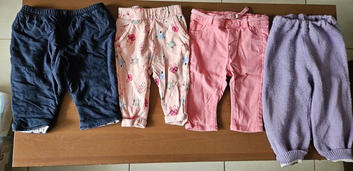 Lot pantalons 6 mois