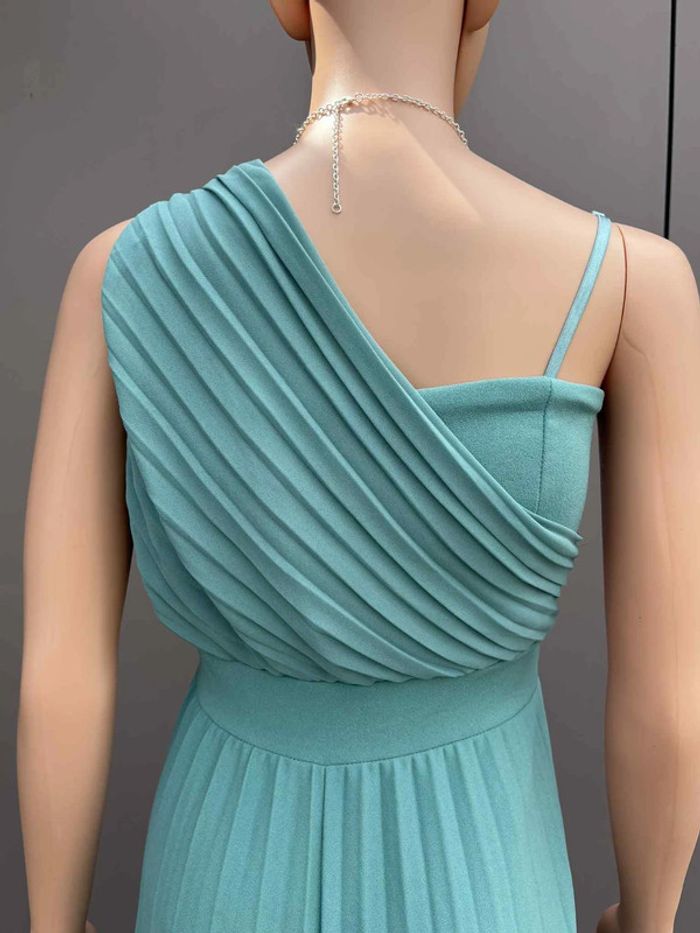 Combinaison robe pantalon vert d’eau – Taille unique - photo numéro 8