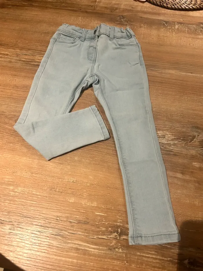 Jeans slim bleu clair 3 ans