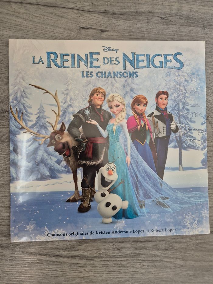 Vinyle La Reine des Neiges neuf
