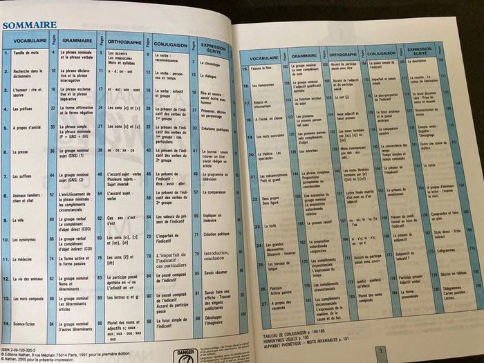 Nathan exercices français élémentaire cm1 fiche - photo numéro 3