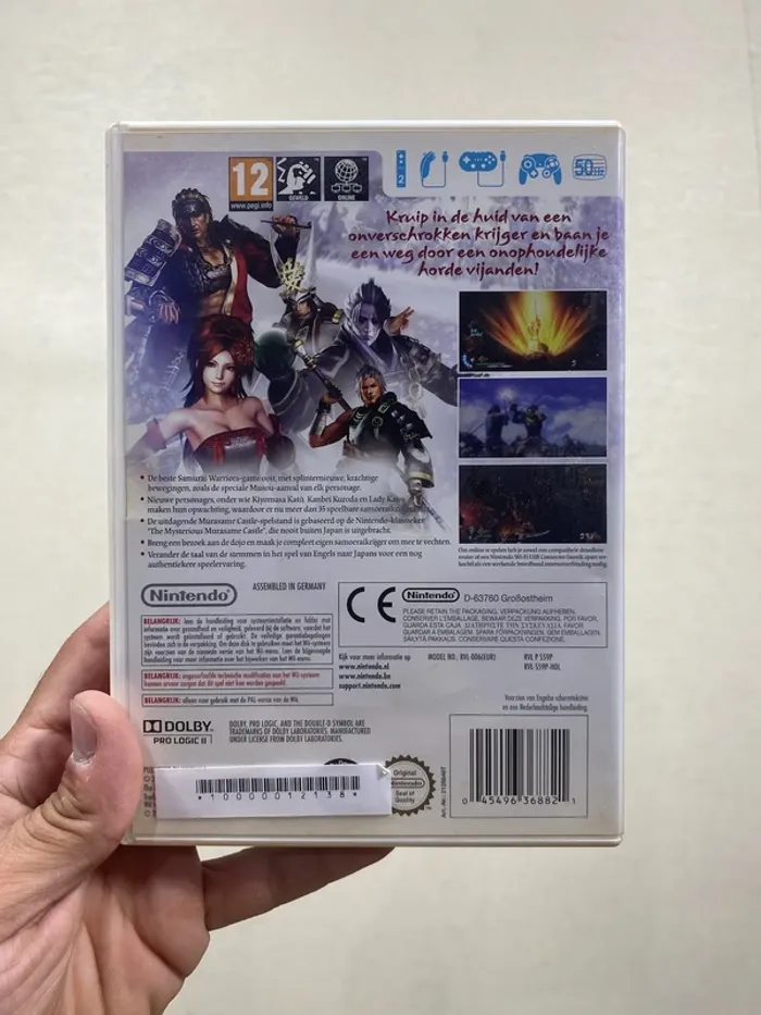🎮 Jeu Nintendo Wii – Samurai Warriors 3 - photo numéro 2