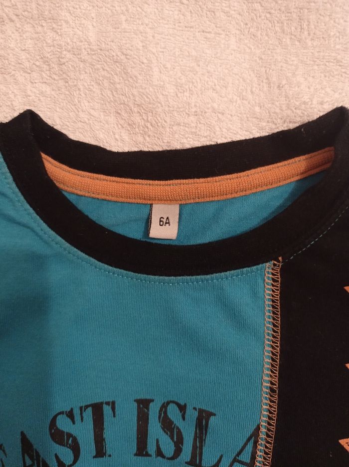 Pull très décoratif marque campus taille 6 ans pull manches longues voir photos - photo numéro 4