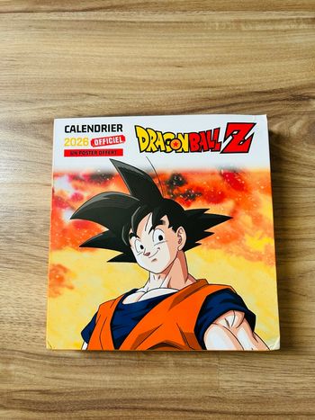Calendrier Officiel Dragon Ball Z 2026 PlayBac