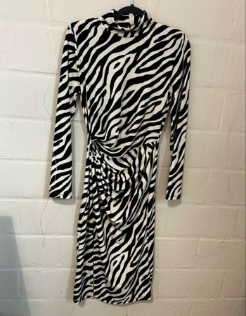 Robe longue à motifs zèbre – New Collection – Taille unique - Neuve sans étiquette