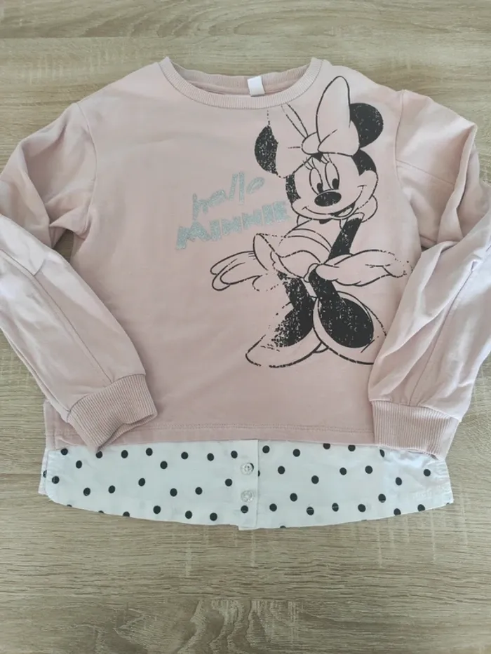 Pull fille Disney Minnie