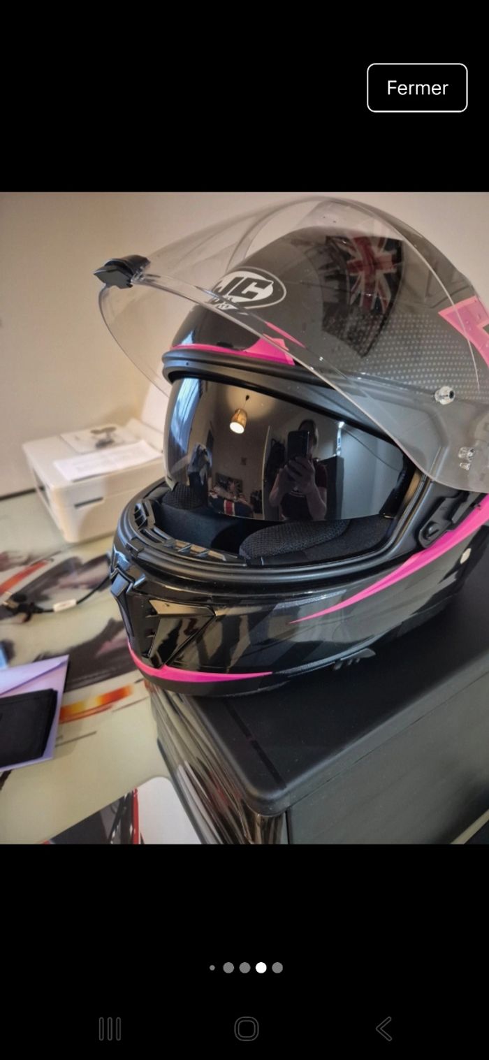 Casque moto hjc - photo numéro 7