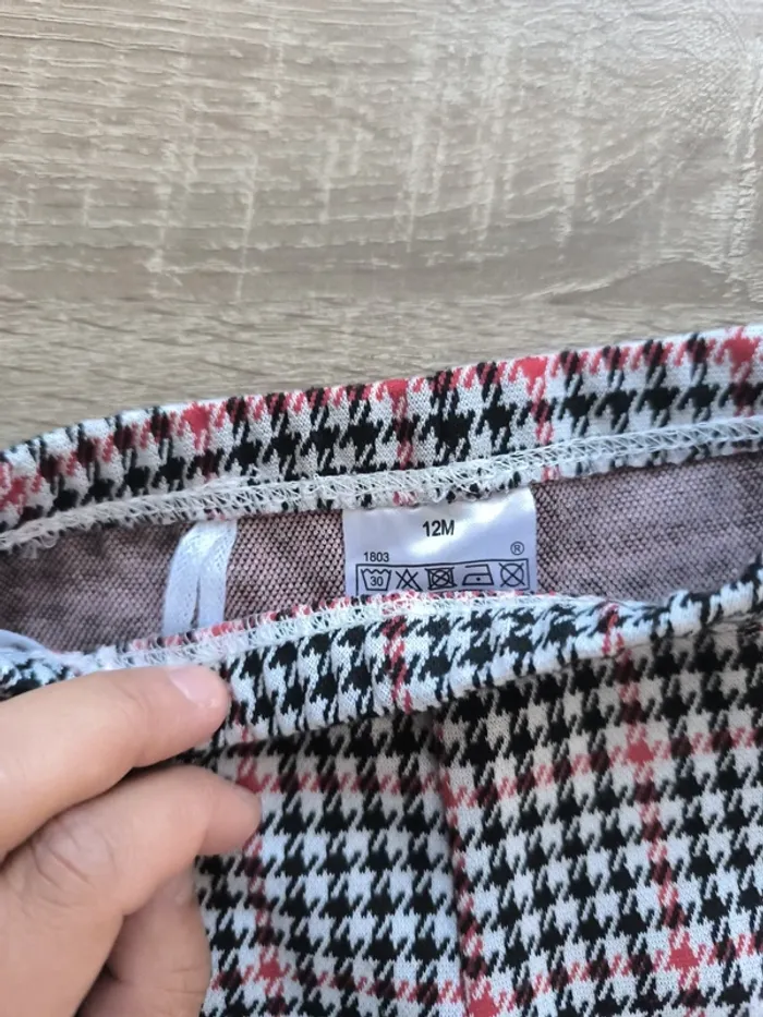 Legging carreaux plus 12 mois - photo numéro 2