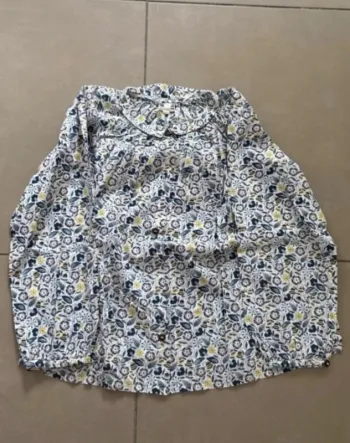 🌼 Chemisier Bonton  Taille 8 ans Fleurs, fun & flair ! 🌼