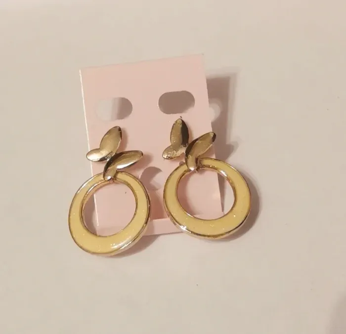 Boucles d'oreilles papillon