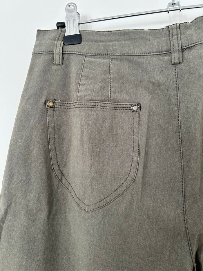 Pantalon kaki femme élastique Biaggini 42 - photo numéro 7