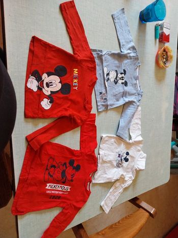 Lot tee-shirt manche longue