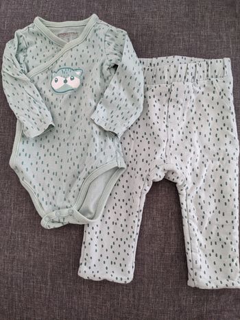 Ensemble body + pantalon
