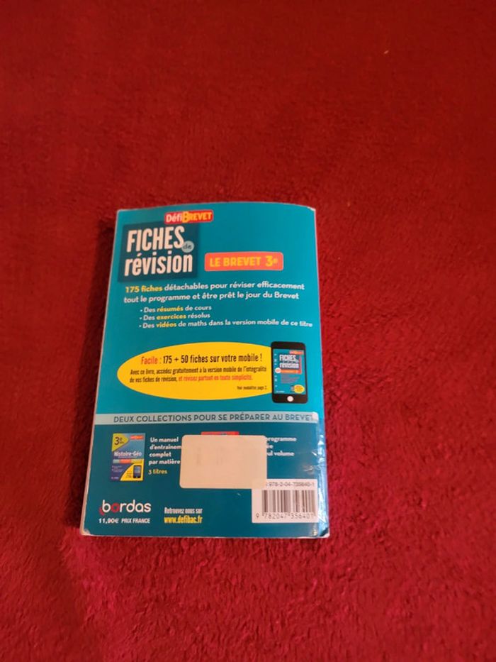 Fiches de révision le brevet 3 ème - photo numéro 3