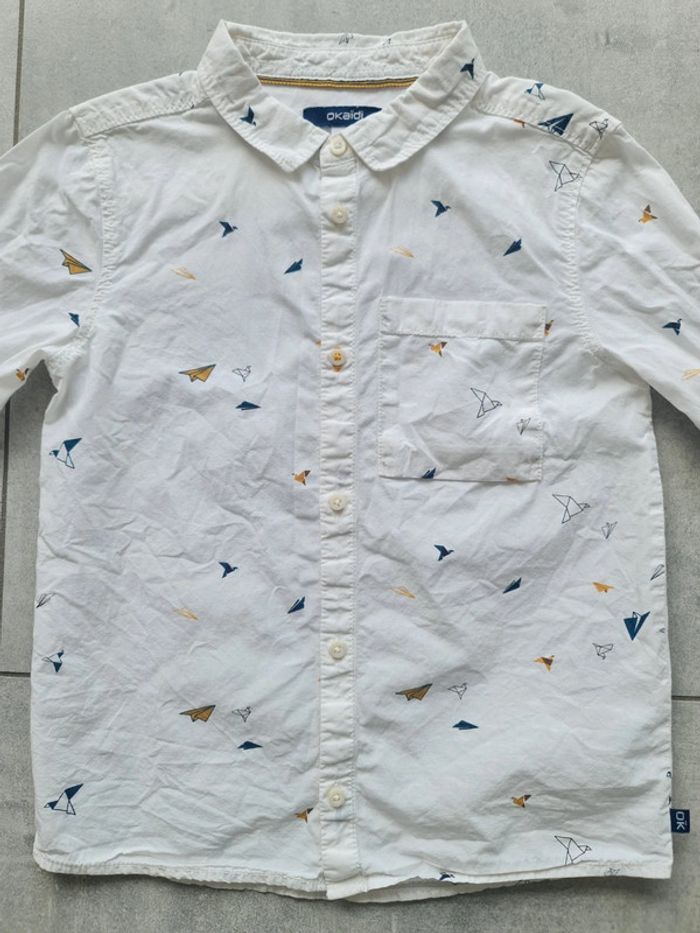 Chemise manches longues 6 ans origami - photo numéro 2