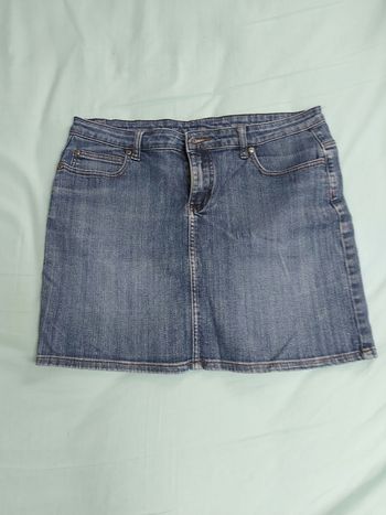 Ju0e courte denim