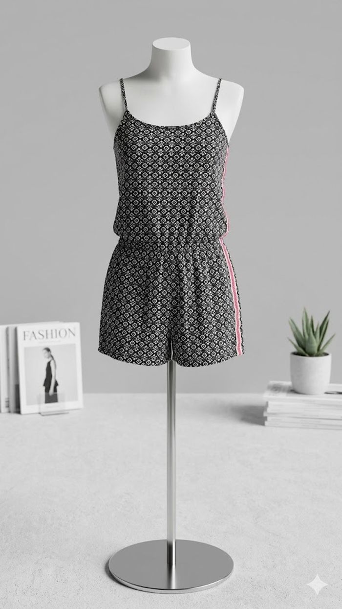 Combishort femme taille s - photo numéro 1