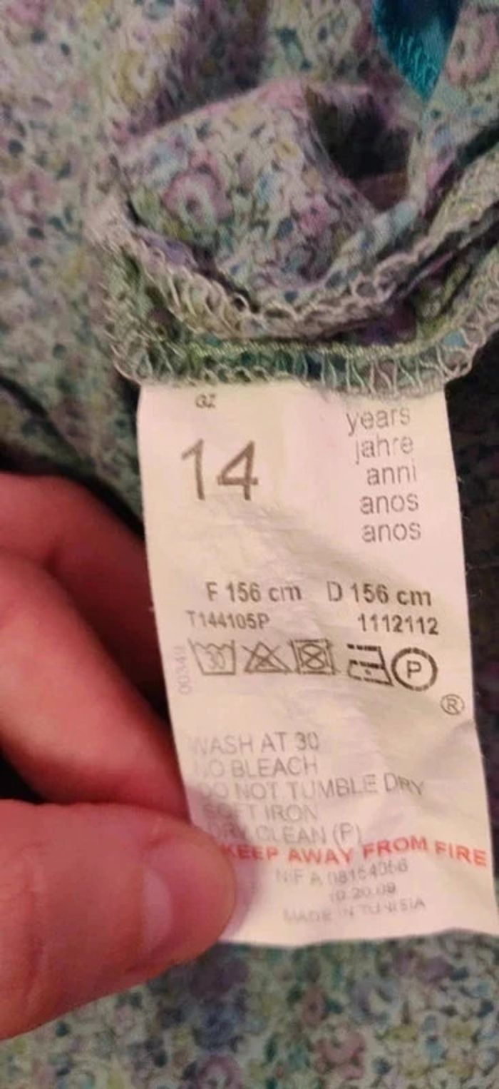 Tunique bretelles liberty Lisa Rose 14 ans - photo numéro 7