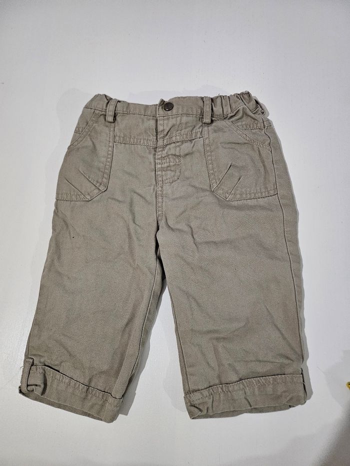 Lot de 5 pantalons et 1 short 12 mois - photo numéro 5