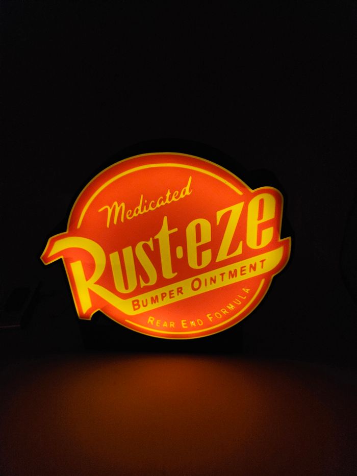 Lampe lumineuse à led cars rust eze - photo numéro 4