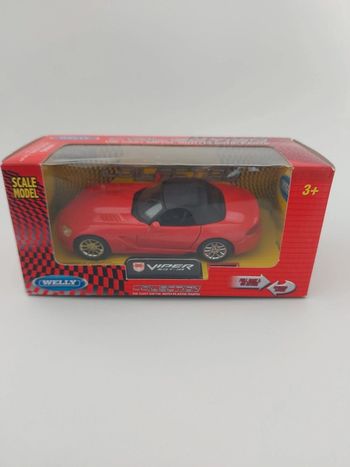 Dodge  viper  - soft-top - rouge