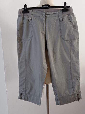 pantalon léger kaki taille 42 réf R6 D14