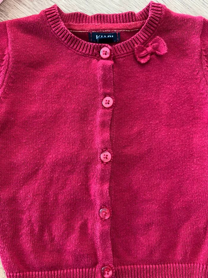 Gilet fushia - photo numéro 2