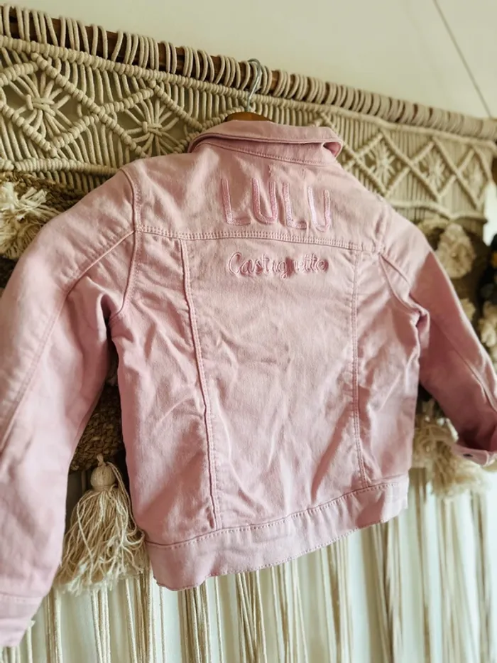 Veste en jean 6 ans Lulu Castagnette - photo numéro 2