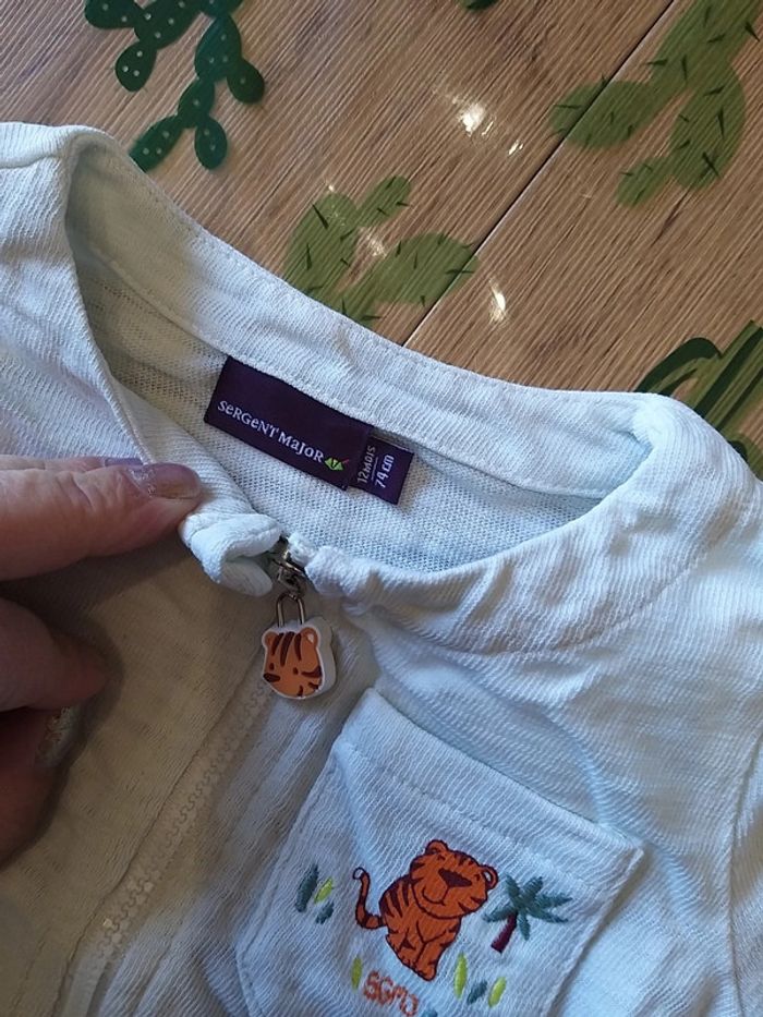 Gilet sergent-major 12 mois - photo numéro 3