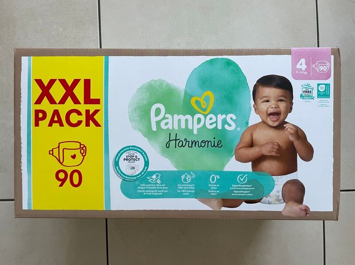 Pack XXL Pampers Harmonie T.4