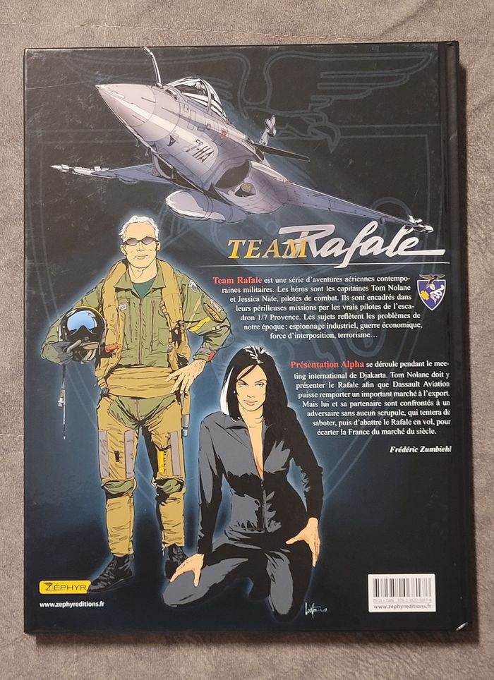Team Rafale - Tome 1 - Présentation Alpha Zumbiehl Frédéric, Loutte (Illustrations) - photo numéro 6