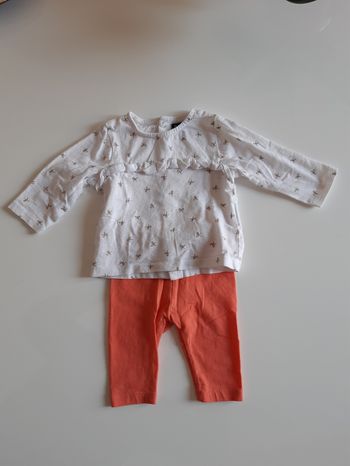 Ensemble pantalon tee shirt 3 mois