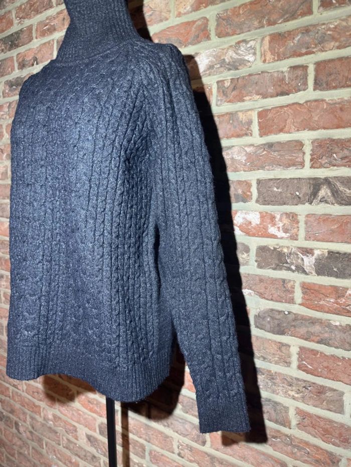 Pull torsadé col roulé Lili Sidonio Taille M / 38 - photo numéro 6