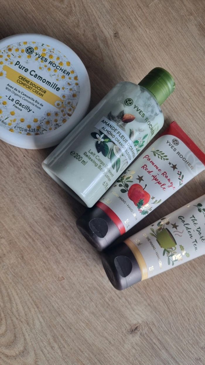 4 produits Yves Rocher neuf crème lait corps - photo numéro 6