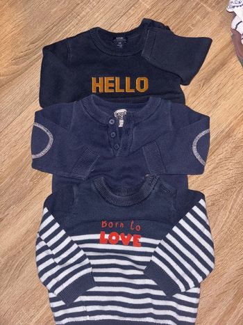 Pull fin 6 mois