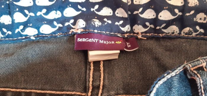 Adorable short en jean Sergent Major 12 ans - photo numéro 3