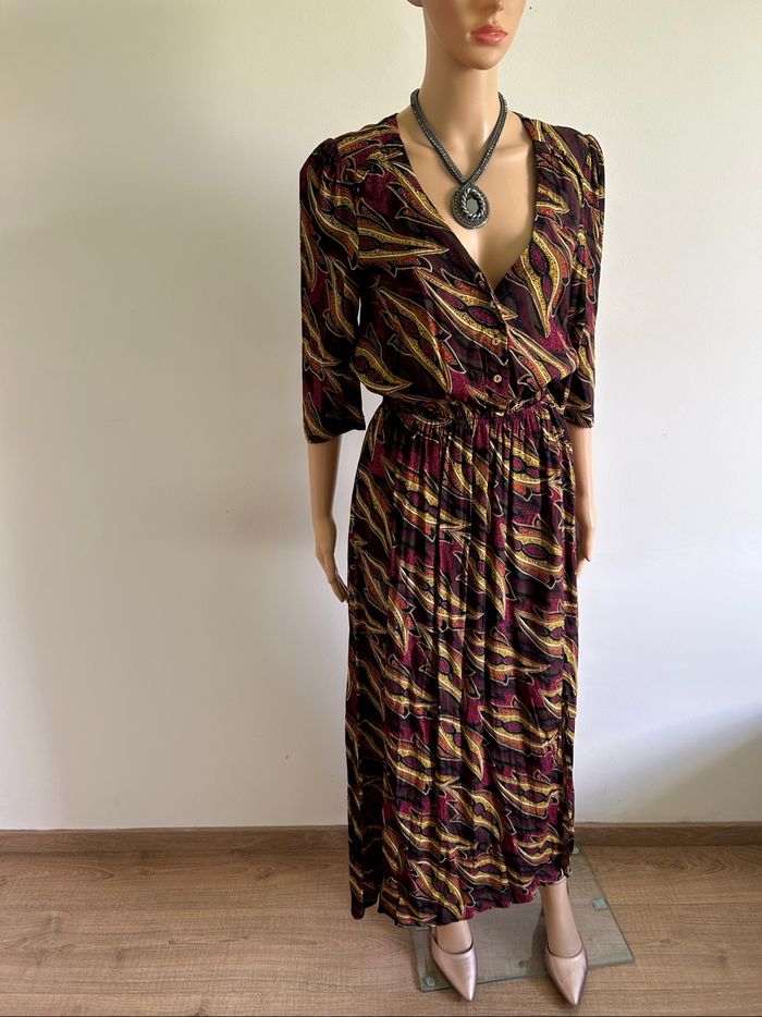 Robe longue imprimée neuve Orfeo taille XS - photo numéro 2
