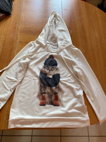 Sweat-shirt chat Taille M