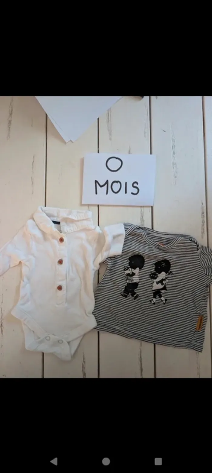 Tenue bébé garçon naissance