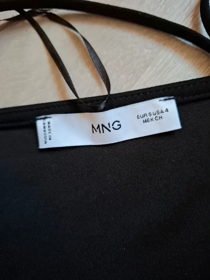 Robe mango noire S - photo numéro 2