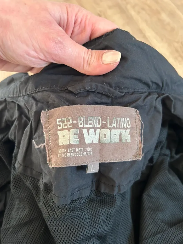 Blouson veste, noir homme taille L - photo numéro 5