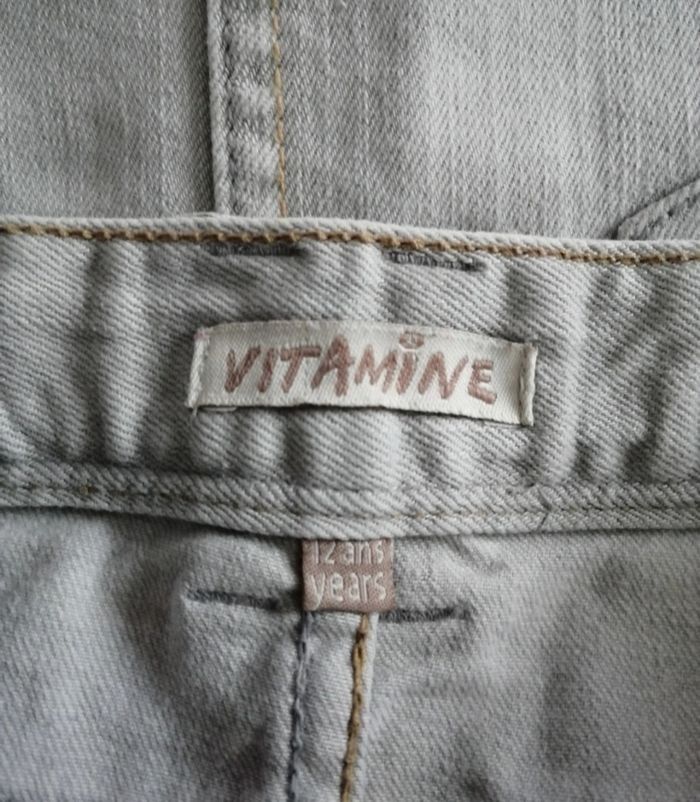 Jupe en jean Vitamine
12 ans - photo numéro 3