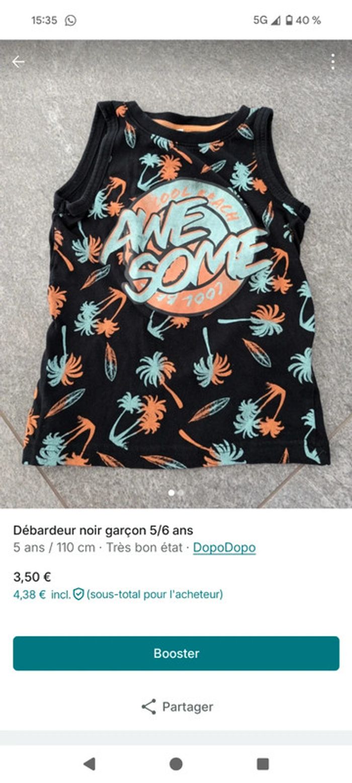 Lot été garçon 4/5 ans - Offre - photo numéro 7