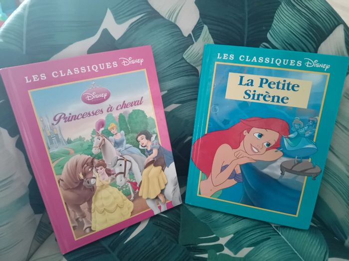 Lot de 2 livres disney tbe