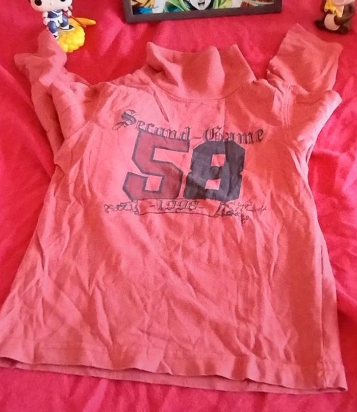 Tee shirt manches longues col roulé - photo numéro 2