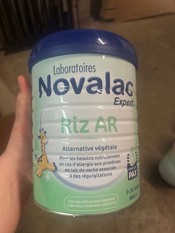 Boîte de lait novalac riz ar 